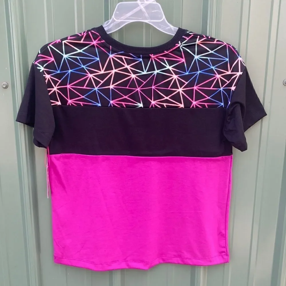 JUSTICE Girls Lightweight Knot Front Graphic T-Shirts 2-Pack Size L (12/14)